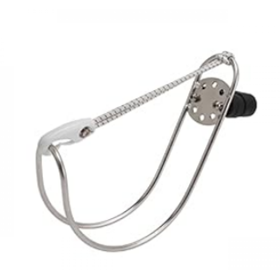 Can Simidi Askısı - Paslanmaz Krom -Elastik İpli 