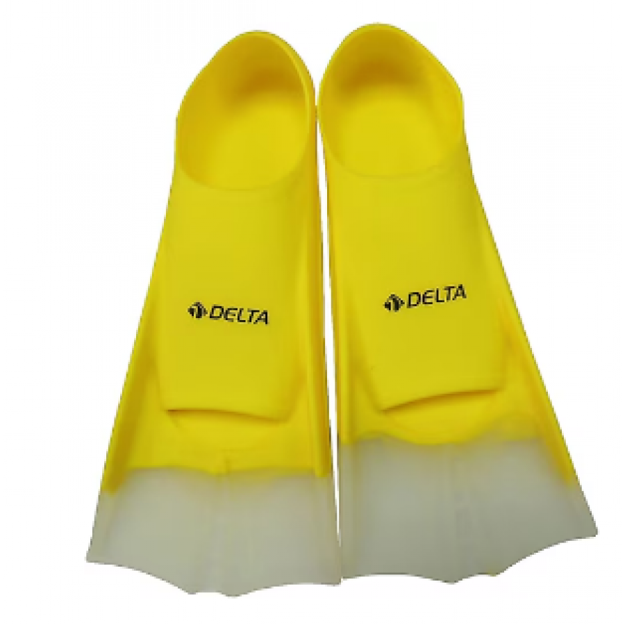 Delta Yüzme Paleti - Silikon - Sarı