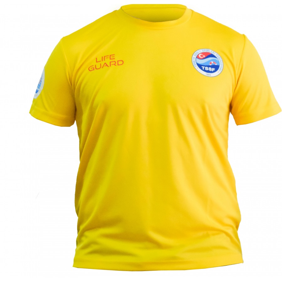 Cankurtaran Tişörtü  - Sıfır Yaka - Climacool Kumaş