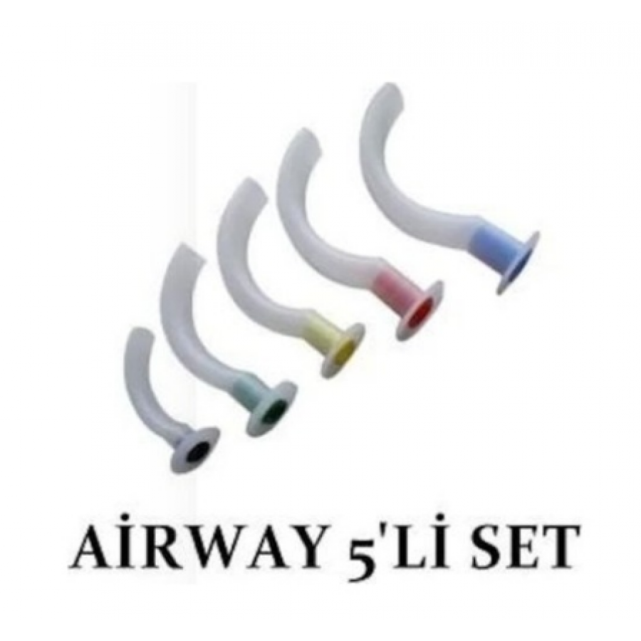 Airway Seti - 5'li - (Yetişkin Çocuk Bebek)