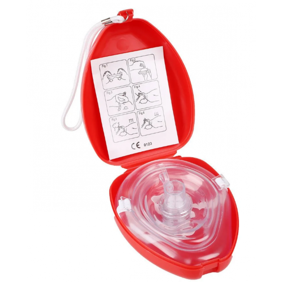 Cpr Maskesi - Pocket Mask - Cankurtaran Cep Tipi - Suni Solunum Maskesi 