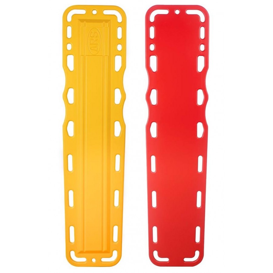 Cankurtaran Yüzer Sedye - Omurga Sedye - Plastik Omurga Tahtası - Sarı renk