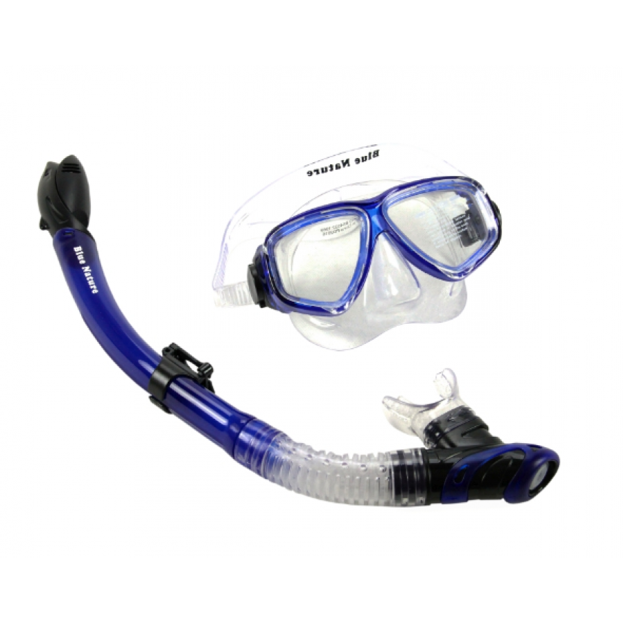 Maske ve Şnorkel Seti - Mavi