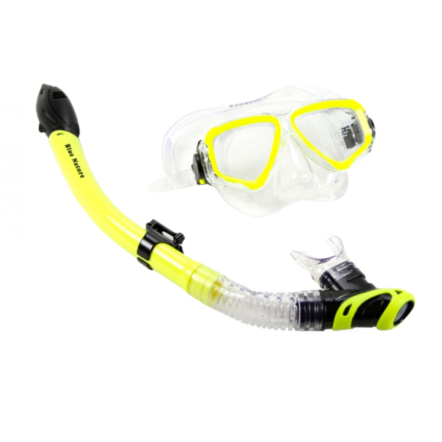 Maske ve Şnorkel Seti - Sarı